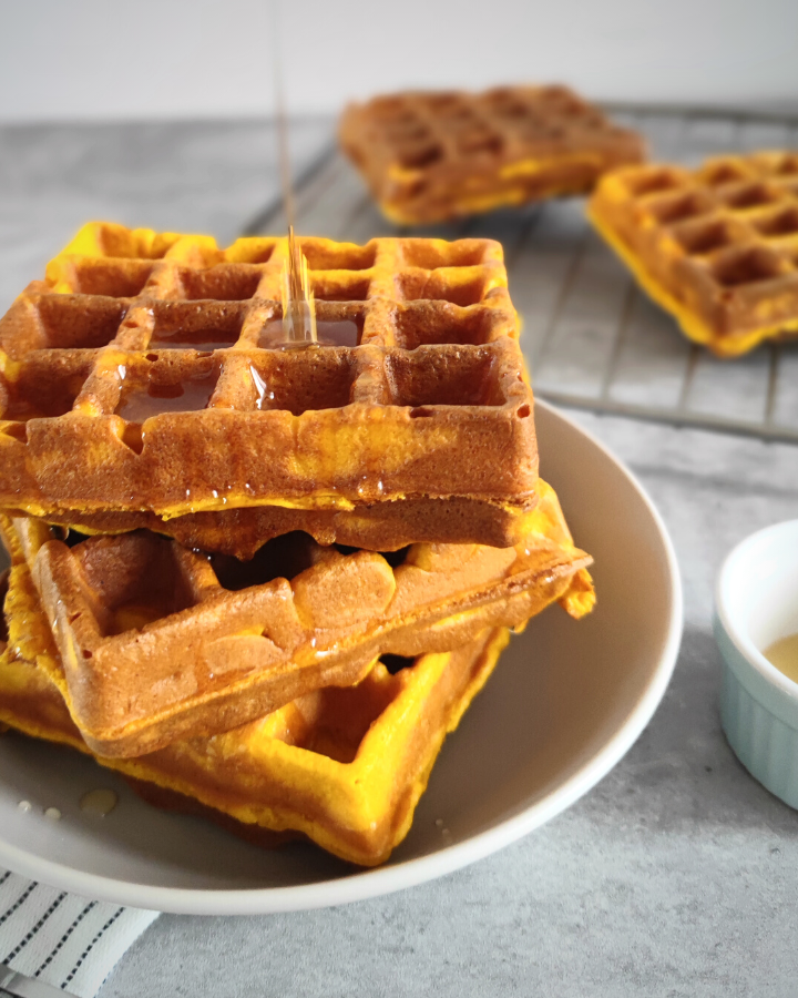 Carrot Quinoa Waffles - Healthy Cooking Hacks